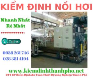 Hình ảnh kiểm định nồi hơi