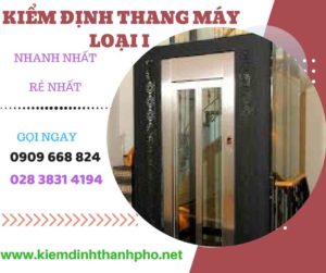 Hình ảnh kiểm định thang máy loại 1