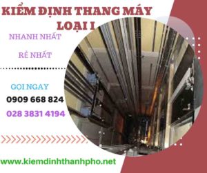 Hình ảnh kiểm định thang máy loại 1