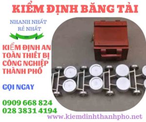 Hình ảnh kiểm định băng tải