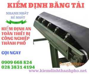 Hình ảnh kiểm định băng tải