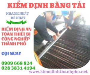 Hình ảnh kiểm định băng tải