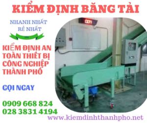 Hình ảnh kiểm định băng tải