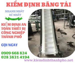 Hình ảnh kiểm định băng tải