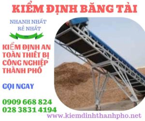 Hình ảnh kiểm định băng tải