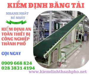 Hình ảnh kiểm định băng tải