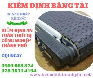 Hình ảnh kiểm định băng tải