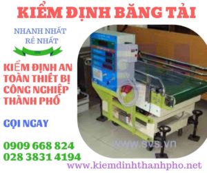 Hình ảnh kiểm định băng tải