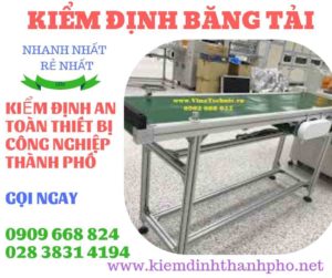 Hình ảnh kiểm định băng tải