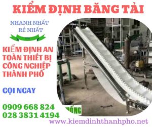 Hình ảnh kiểm định băng tải