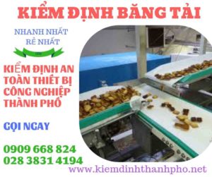 Hình ảnh kiểm định băng tải