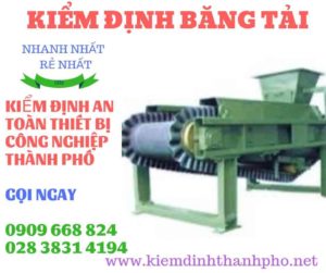 Hình ảnh kiểm định băng tải