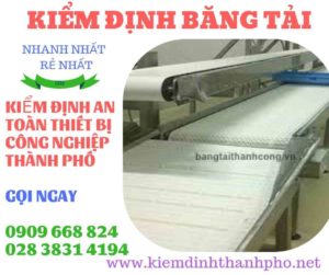 Hình ảnh kiểm định băng tải