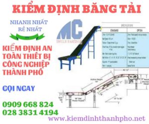 Hình ảnh kiểm định băng tải