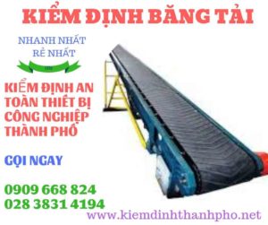 Hình ảnh kiểm định băng tải