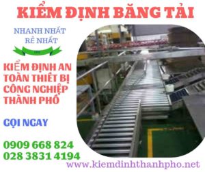 Hình ảnh kiểm định băng tải