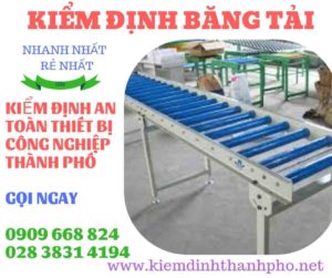 Hình ảnh kiểm định băng tải