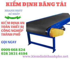 Hình ảnh kiểm định băng tải