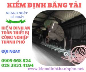 Hình ảnh kiểm định băng tải