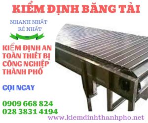 Hình ảnh kiểm định băng tải