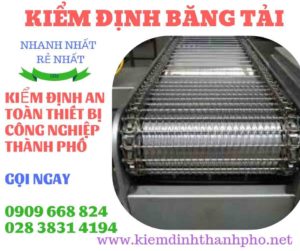 Hình ảnh kiểm định băng tải