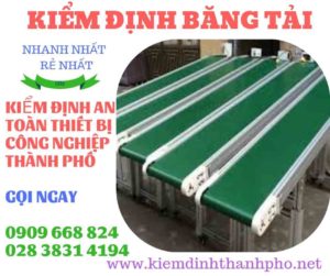 Hình ảnh kiểm định băng tải