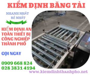 Hình ảnh kiểm định băng tảiHình ảnh kiểm định băng tải