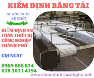 Hình ảnh kiểm định băng tải