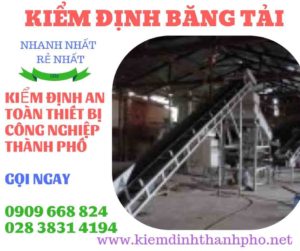 Hình ảnh kiểm định băng tải