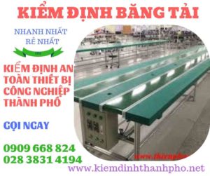 Hình ảnh kiểm định băng tải