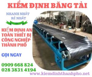 Hình ảnh kiểm định băng tải