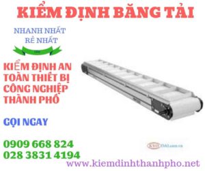 Hình ảnh kiểm định băng tải