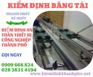 Hình ảnh kiểm định băng tải