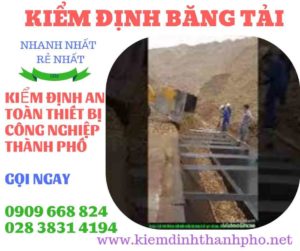 Hình ảnh kiểm định băng tải