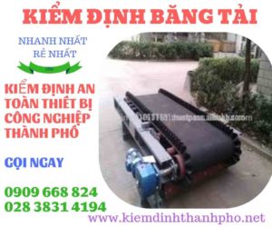 Hình ảnh kiểm định băng tải