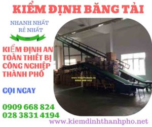 Hình ảnh kiểm định băng tải