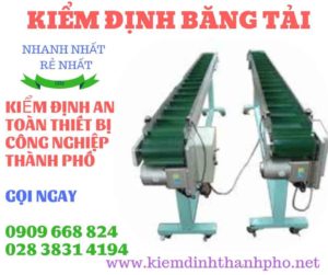 Hình ảnh kiểm định băng tải