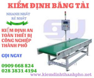 Hình ảnh kiểm định băng tải