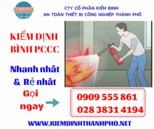 Hình ảnh Kiểm định Bình PCCC