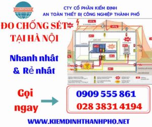 Hình ảnh đo chống sét tại hà nội