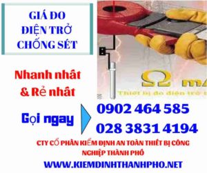 Hình ảnh Gía đo điện trở chống sét