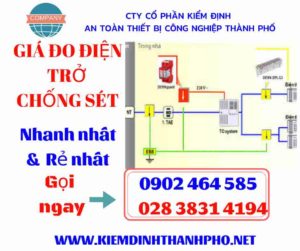 hình ảnh giá đo điện trở chống sét