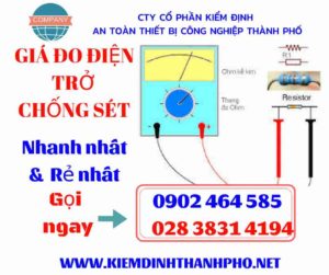 hình ảnh giá đo điện trở chống sét