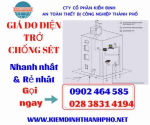 hình ảnh giá đo điện trở chống sét