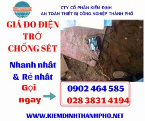 hình ảnh Gía đo điện trở chống sét