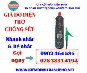 hình ảnh giá đo điện trở chống sét