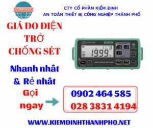 hình ảnh giá đo điện trở chống sét