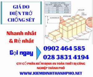 hình ảnh giá đo điện trở chống sét