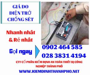 Hình ảnh giá đo điện trở chống sét