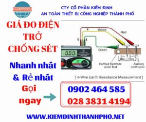 hình ảnh giá đo điện trở chống sét